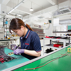 Zespół szczotkowanego silnika prądu stałego